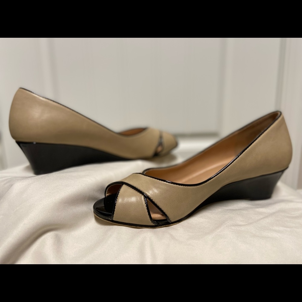 Tan wedges